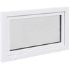 Požeminio lango RISOR 100 x 60 cm PVC ir stiklas Balta