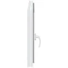 Požeminio lango RISOR 100 x 60 cm PVC ir stiklas Balta
