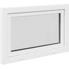 Požeminio lango RISOR 110 x 70 cm PVC ir stiklas Balta