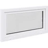 Požeminio lango RISOR 110 x 70 cm PVC ir stiklas Balta