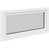 Požeminio lango RISOR 120 x 60 cm PVC ir stiklas Balta