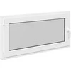 Požeminio lango RISOR 120 x 60 cm PVC ir stiklas Balta