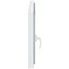 Požeminio lango RISOR 120 x 60 cm PVC ir stiklas Balta
