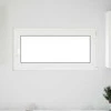 Požeminio lango RISOR 120 x 60 cm PVC ir stiklas Balta
