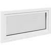 Požeminio lango RISOR 120 x 60 cm PVC ir stiklas Balta