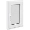 Požeminio lango RISOR 50 x 75 cm PVC ir stiklas Balta