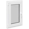 Požeminio lango RISOR 50 x 75 cm PVC ir stiklas Balta