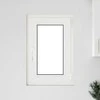 Požeminio lango RISOR 50 x 75 cm PVC ir stiklas Balta