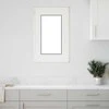 Požeminio lango RISOR 50 x 75 cm PVC ir stiklas Balta