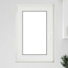 Požeminio lango RISOR 60 x 80 cm PVC ir stiklas Balta