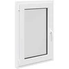 Požeminio lango RISOR 60 x 80 cm PVC ir stiklas Balta