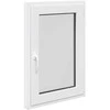 Požeminio lango RISOR 60 x 90 cm PVC ir stiklas Balta
