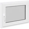Požeminio lango RISOR 80 x 60 cm PVC ir stiklas Balta