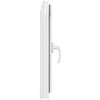Požeminio lango RISOR 80 x 70 cm PVC ir stiklas Balta