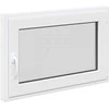 Požeminio lango RISOR 90 x 50 cm PVC ir stiklas Balta