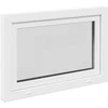 Požeminio lango RISOR 90 x 60 cm PVC ir stiklas Balta