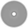 Prabangus praustuvas, matinis pilkas, 32,5x14cm, keramika