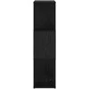 TV staliukas TV spintelių komplektas Juoda 60 x 24 x 94,5 cm
