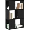 TV staliukas TV spintelių komplektas Juoda 60 x 24 x 94,5 cm