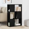 TV staliukas TV spintelių komplektas Juoda 60 x 24 x 94,5 cm