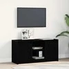 TV staliukas TV vienetai Juoda 100 x 34 x 50 cm Apdirbta mediena