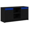 TV staliukas TV vienetai Juoda 100 x 34 x 50 cm Apdirbta mediena