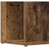 TV staliukas TV spintelių komplektas Ruda 60 x 24 x 94,5 cm Apdirbta mediena