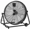 Pramoninis ventiliatorius, juodas, 60cm, 172,5W, būgno formos