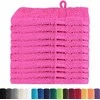 Svečių Rankšluostis SOLUND 10 pcs Rožinė 15 x 21 cm 550 gsm