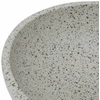 Praustuvas ant stalviršio, pilkas, 41x14cm, keramika, apskritas