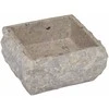 Praustuvas, pilkos spalvos, 30x30x13cm, marmuras
