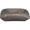 Praustuvas, pilkos spalvos, 50x35x10cm, marmuras