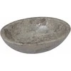 Praustuvas, pilkos spalvos, 53x40x15cm, marmuras