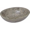 Praustuvas, pilkos spalvos, 53x40x15cm, marmuras