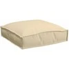 Pagalvėlė 2 pcs Smėlio 40 x 40 x 8 cm Oksfordo audinys