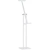 Prekybos parodos stendai 2 vnt. Baltas 26,5 x 26,5 x 150 cm