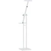 Prekybos parodos stendai Baltas 26,5 x 26,5 x 150 cm Plienas