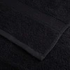 Svečių Rankšluostis SOLUND 25 pcs Juoda 70 x 140 cm 550 gsm