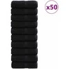 Svečių Rankšluostis SOLUND 50 pcs Juoda 30 x 30 cm 550 gsm