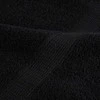 Svečių Rankšluostis SOLUND 50 pcs Juoda 50 x 100 cm 550 gsm
