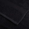 Svečių Rankšluostis SOLUND 25 pcs Juoda 100 x 150 cm 550 gsm