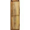 Prie sien. mont. paltų kabykl., 2vnt., mango masyv., 36x110x3cm