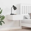 Naktinis staliukas 2 pcs Balta 39 x 34 x 16,5 cm Pušies masyvas