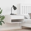 Naktinis staliukas 2 pcs Balta 50 x 32,5 x 24 cm Pušies masyvas