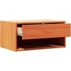 Naktinis staliukas 2 pcs Vaško ruda 50 x 32,5 x 24 cm