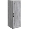 Prie sienos montuojama spinta 33 x 34,5 x 90 cm Pilka Sonoma
