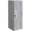 Prie sienos montuojama spinta 33 x 34,5 x 90 cm Pilka Sonoma