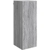 Prie sienos montuojama spinta 33 x 34,5 x 90 cm Pilka Sonoma
