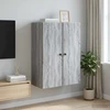Prie sienos montuojama spinta 66 x 34,5 x 90 cm Pilka Sonoma