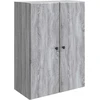 Prie sienos montuojama spinta 66 x 34,5 x 90 cm Pilka Sonoma